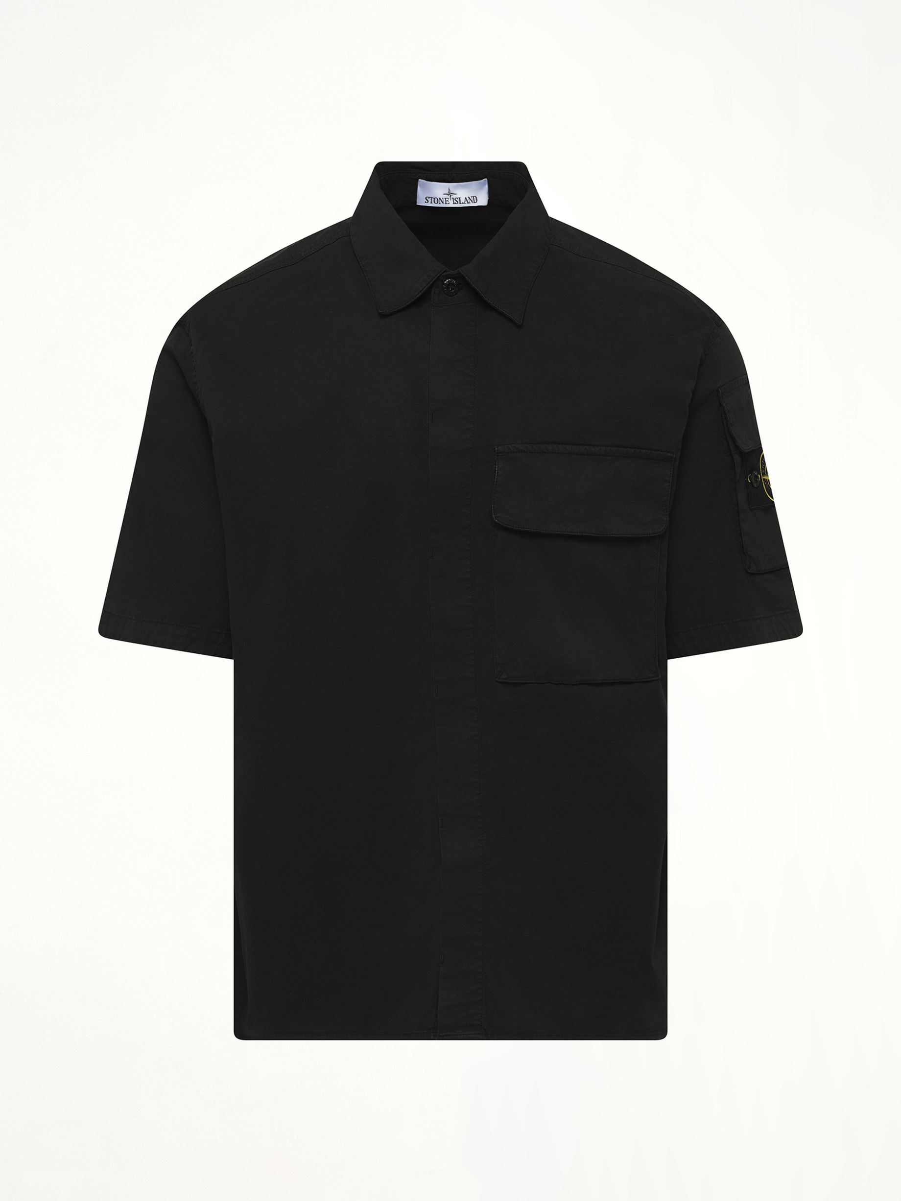 110000 Supima Shirt M/Corta in Black - 2