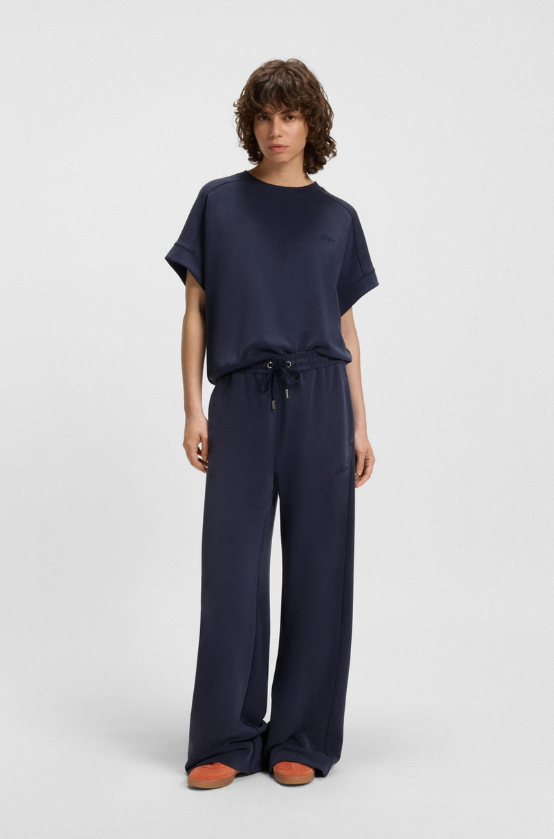 BOSS REGULAR-FIT T-SHIRT WITH HANDWRITTEN LOGO outlook