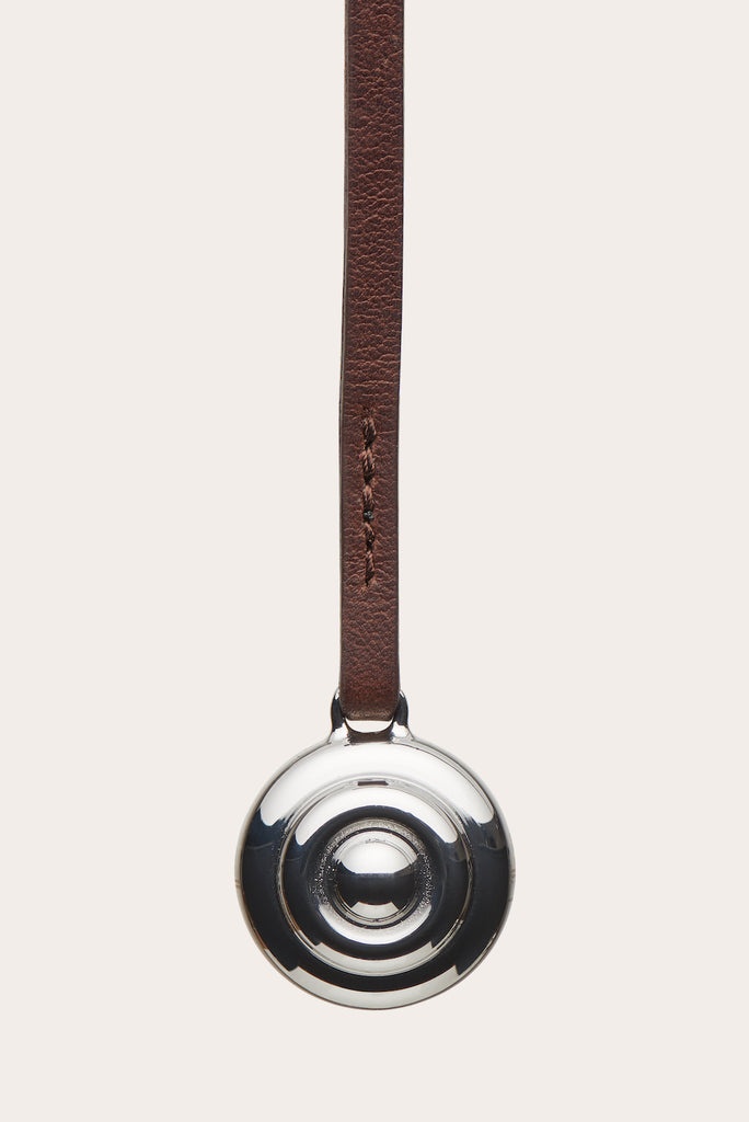 BAG CHARM DARK BROWN - 3