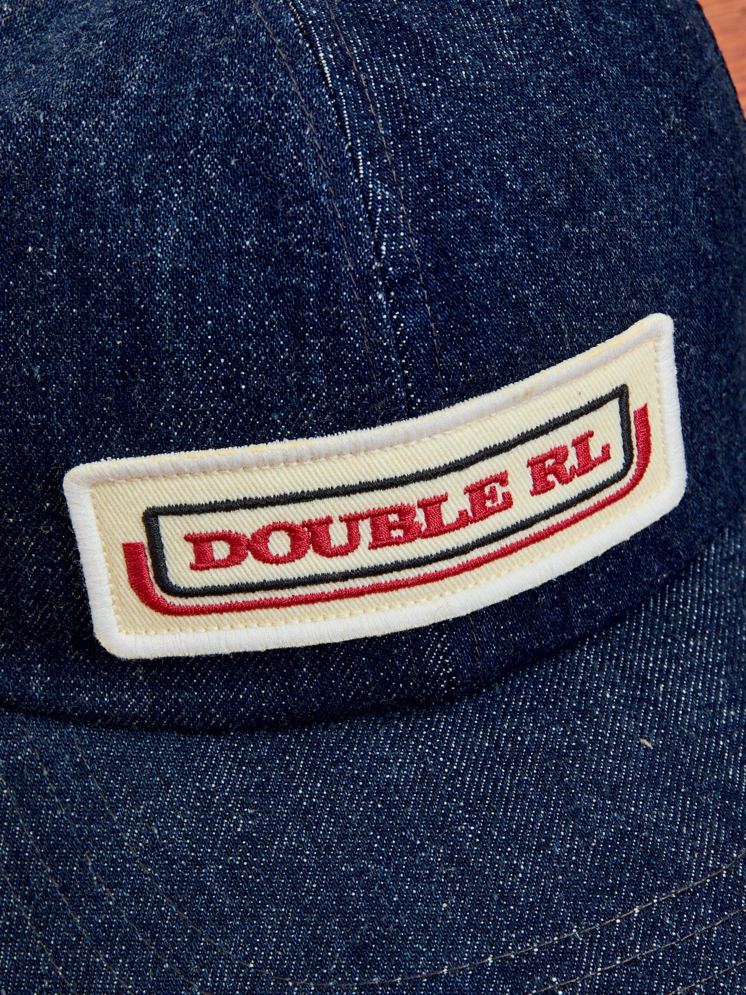 RRL by Ralph Lauren Double RL Trucker Cap in Indigo