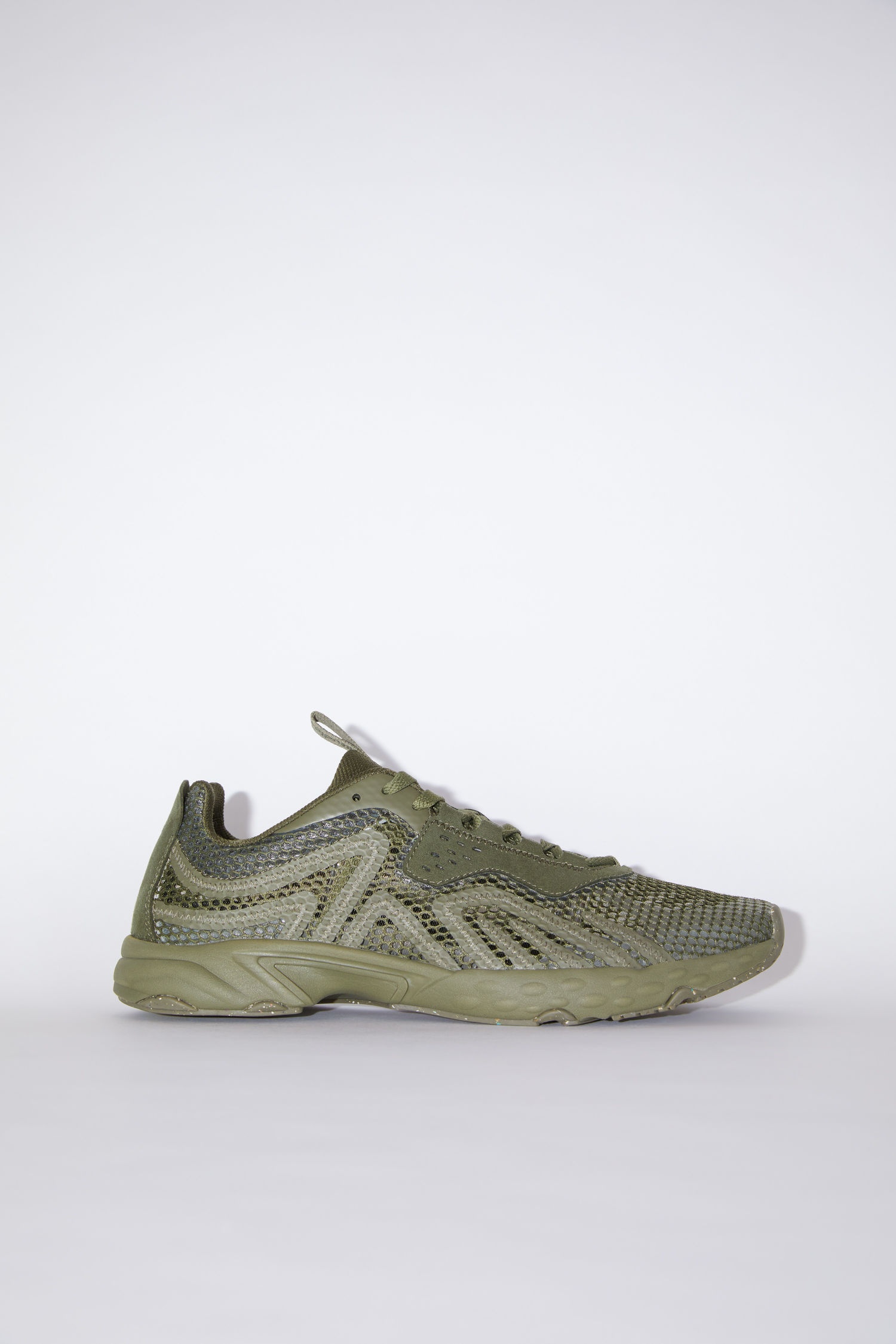 Acne Studios Lace-up sneakers - Stone grey | REVERSIBLE