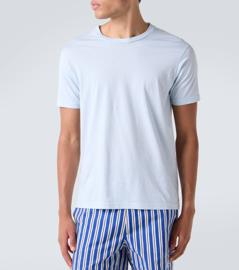 Cotton and silk jersey T-shirt 3