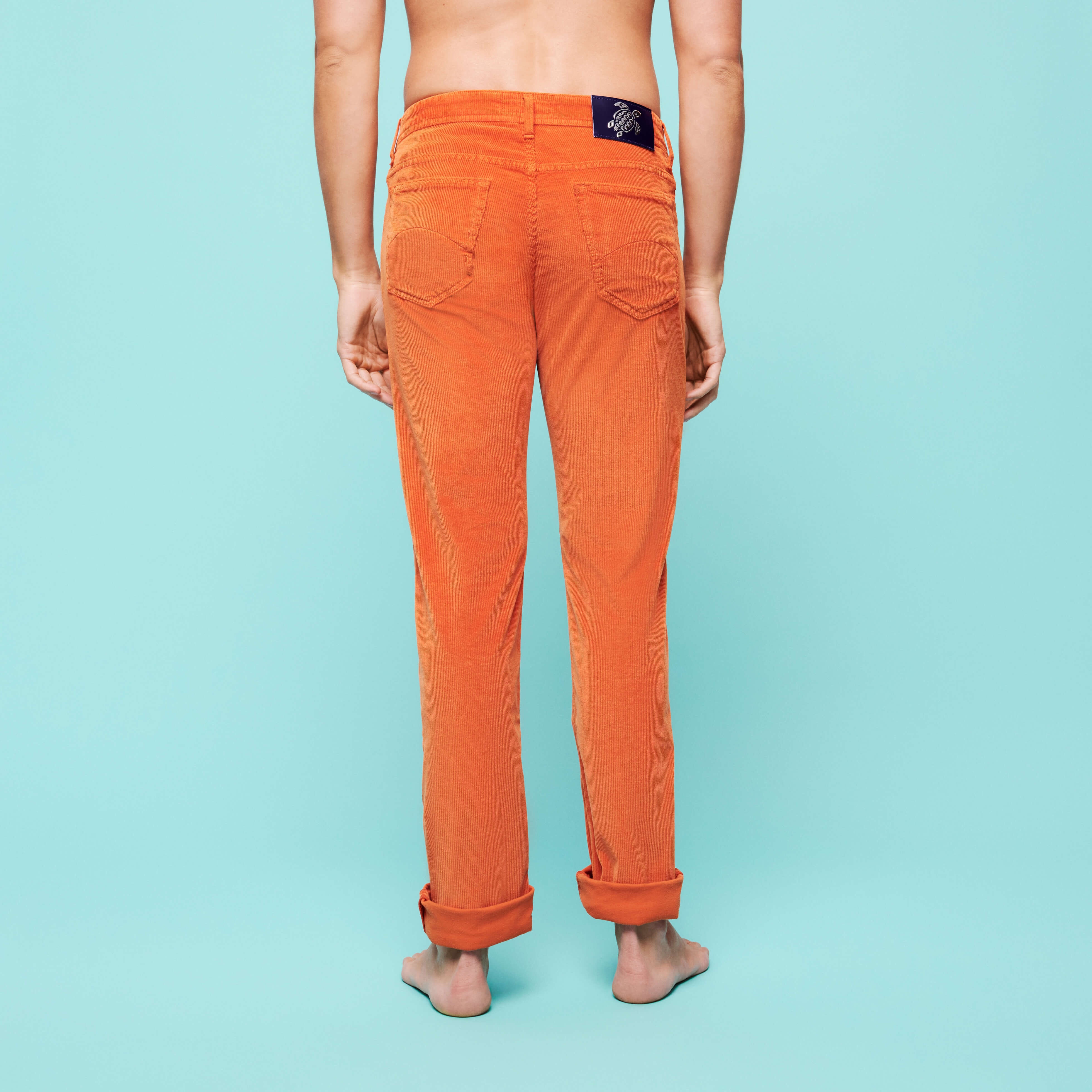 Men 5-pocket Velvet Pants Regular fit - 4