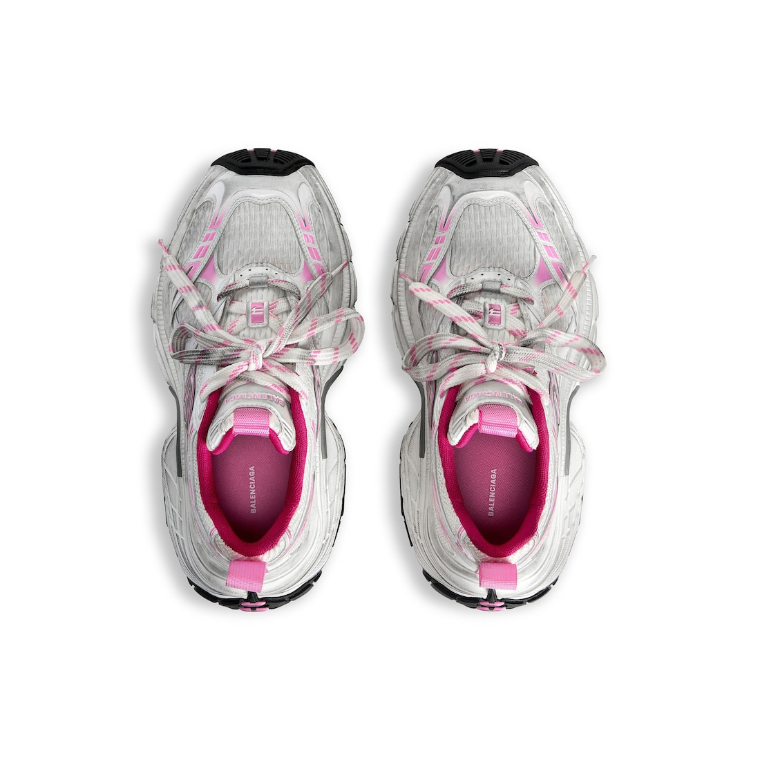 Women's 6xl Sneaker in White/light Pink/grey/black - 6
