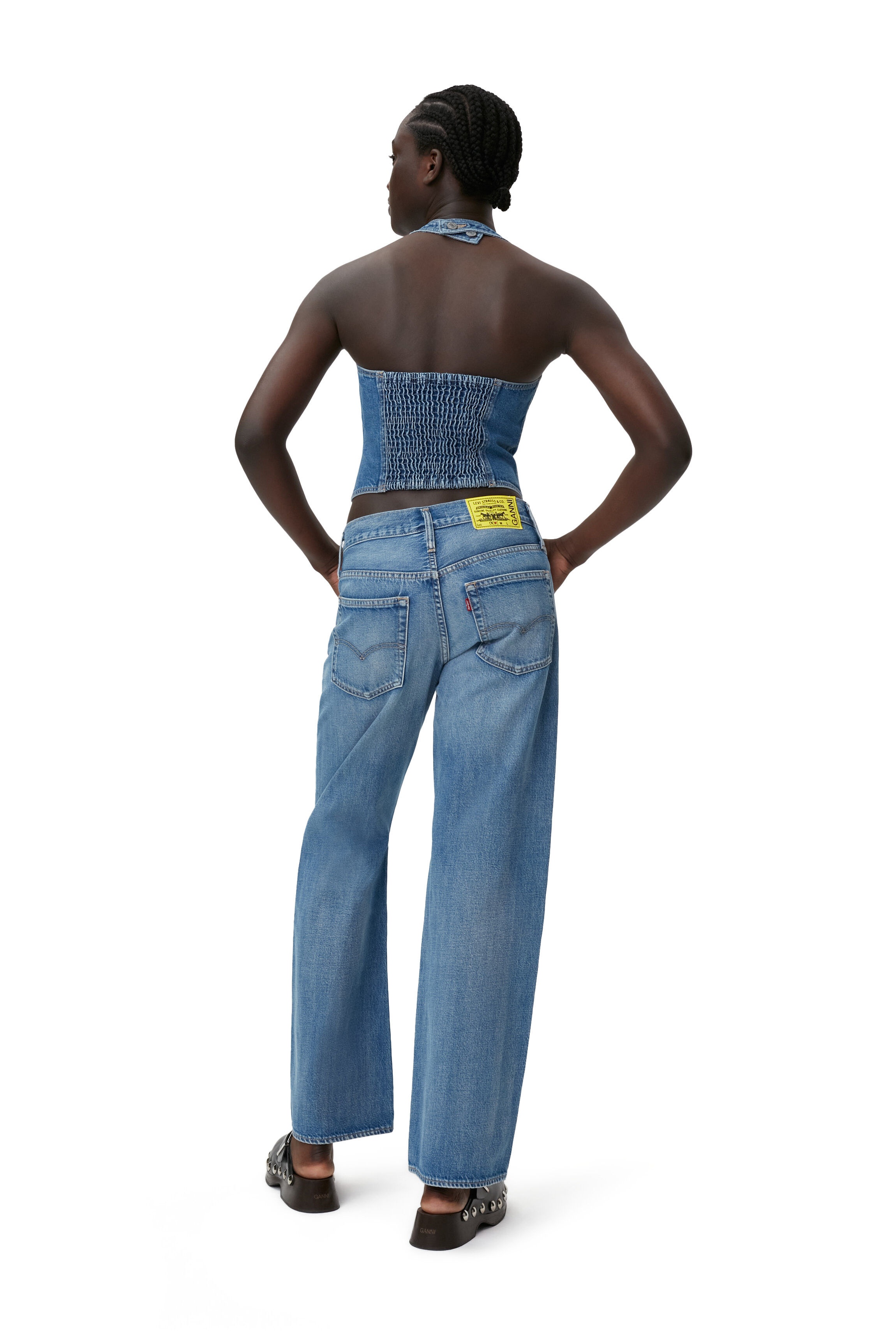 BAGGY BOOTCUT JEANS - 8