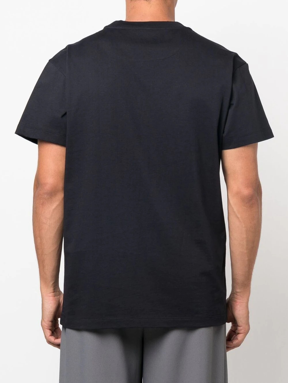 logo-patch detail T-shirt pack - 4