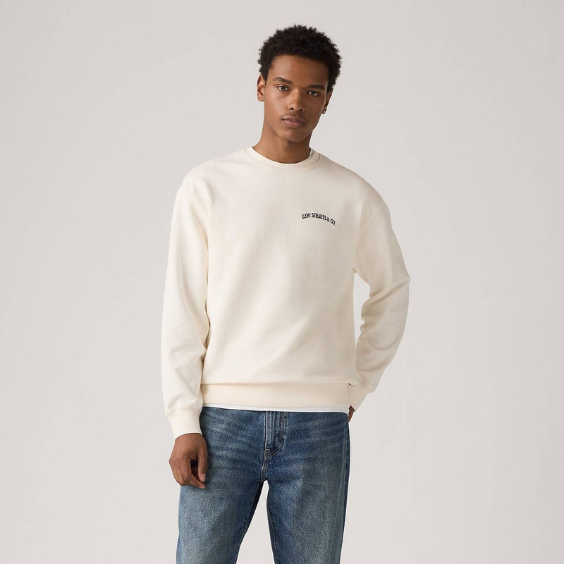 RELAXED GRAPHIC CREWNECK SWEATSHIRT 2