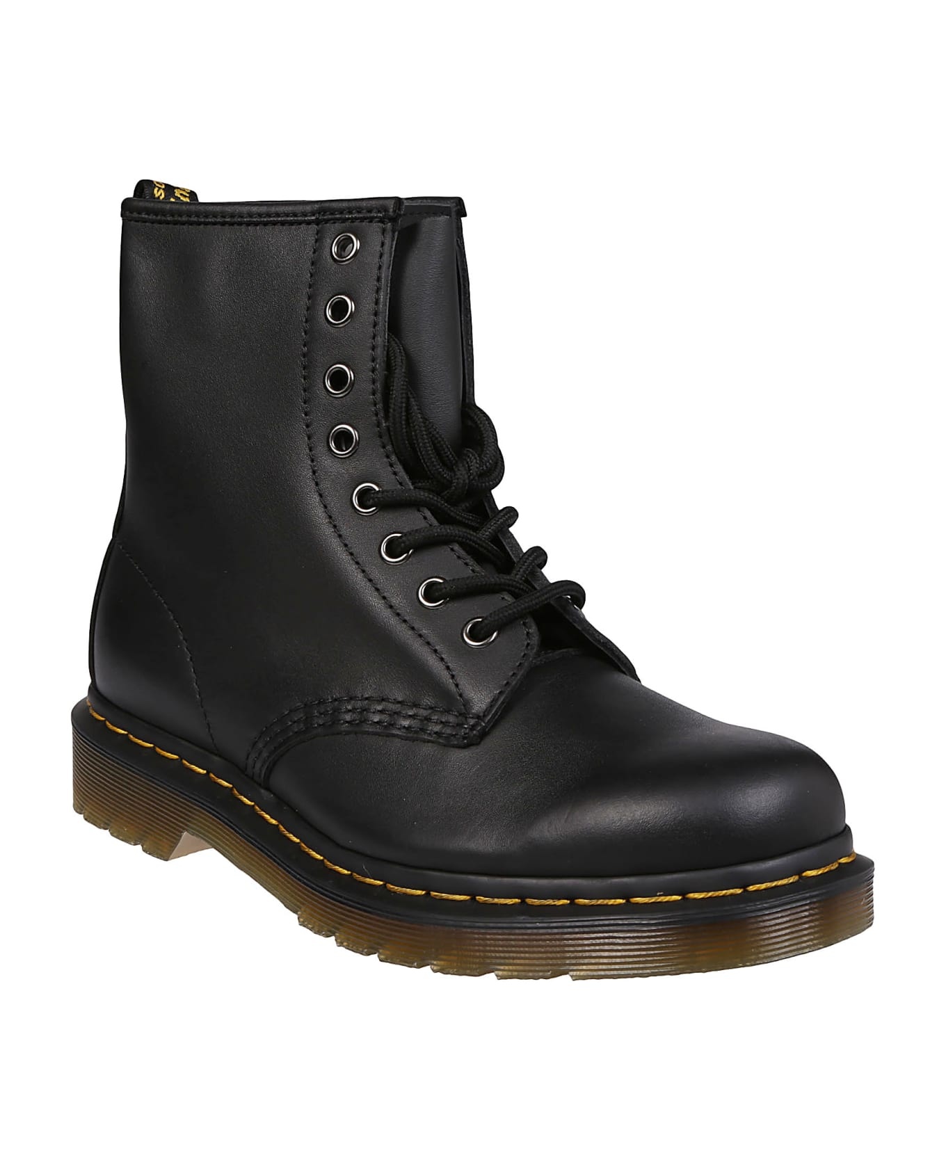 1460 Black Leather Boots - 2