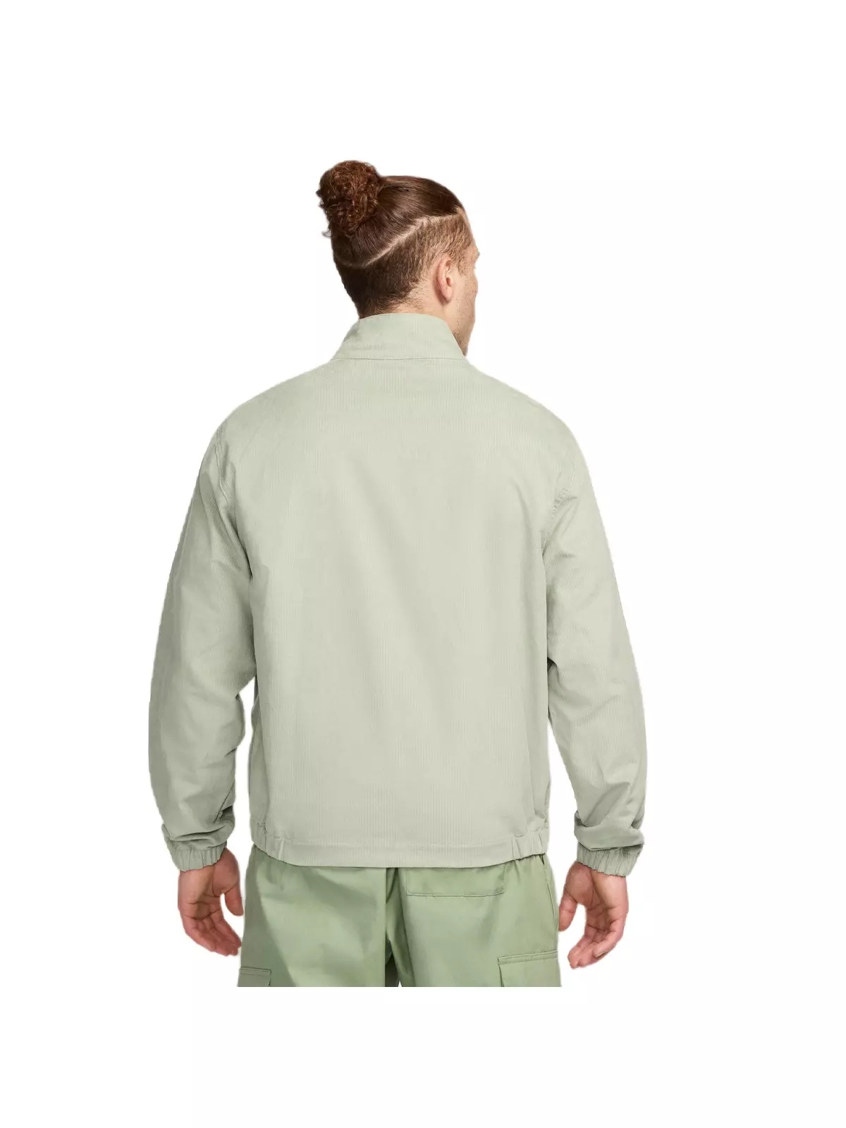 Men's Sportswear Club Corduroy Harrington Jacket -Jade - 2