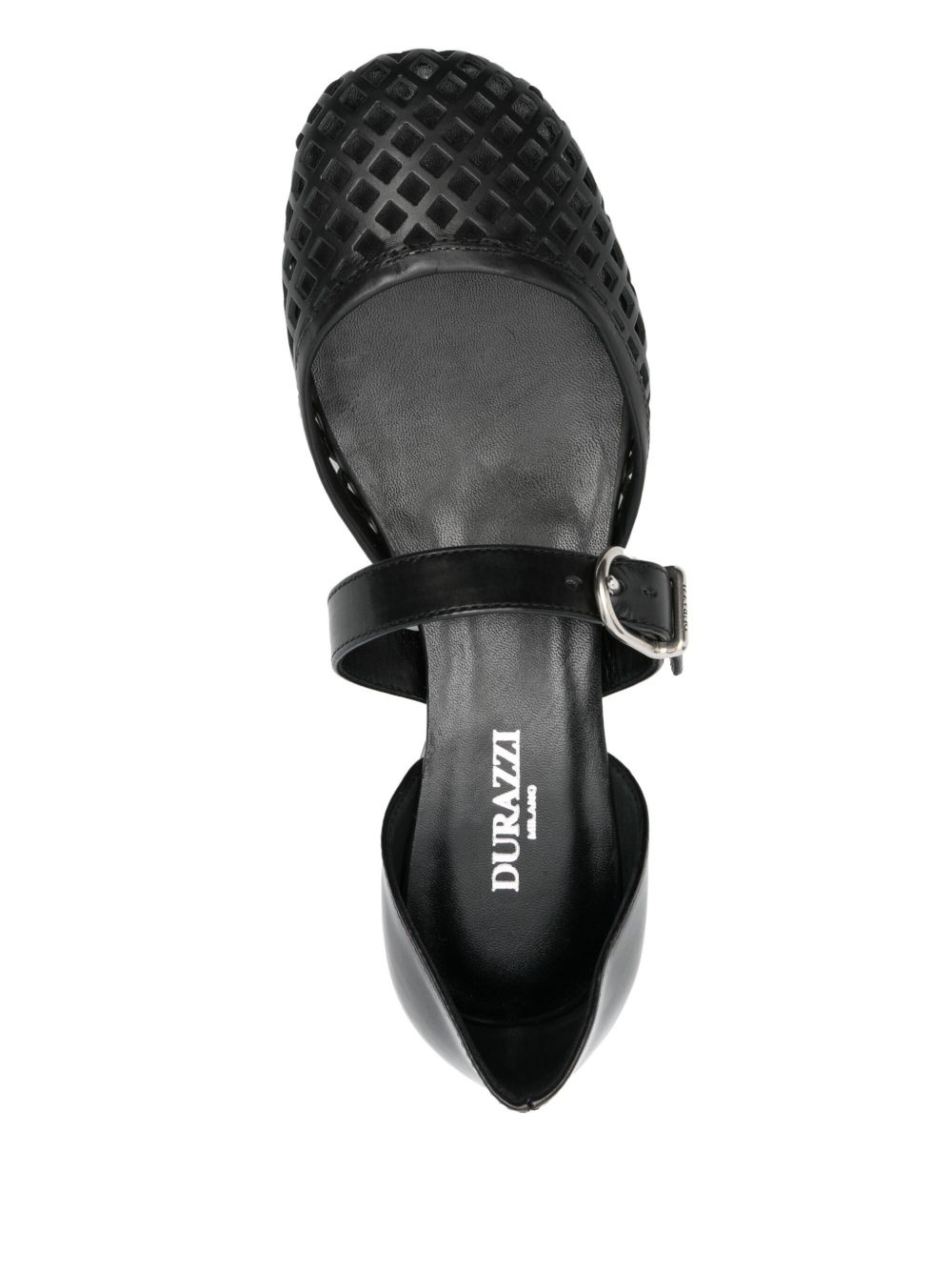 cut out-detail ballet flats - 4
