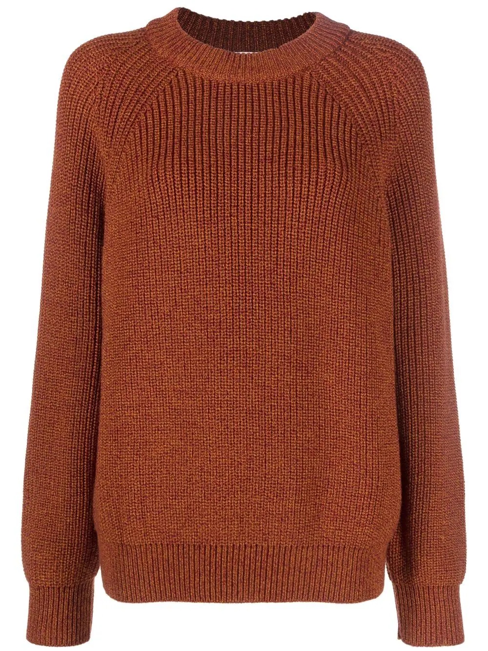 chunky-knit wool jumper - 1