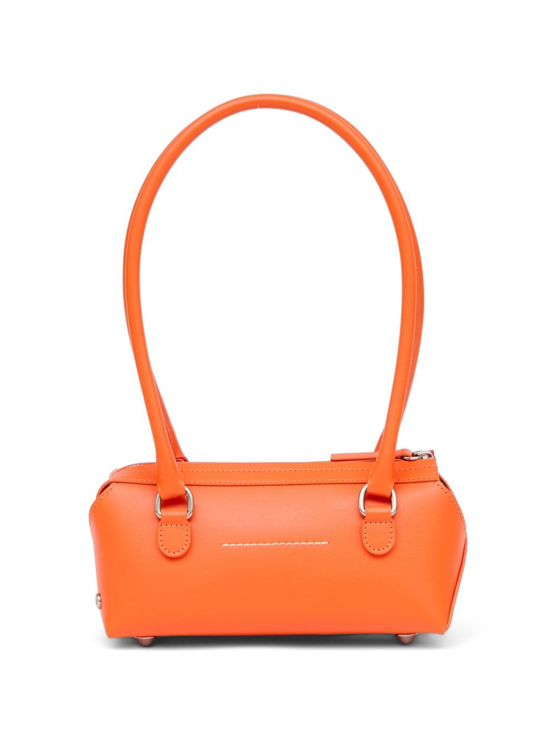 mini Bauletto J leather shoulder bag 4
