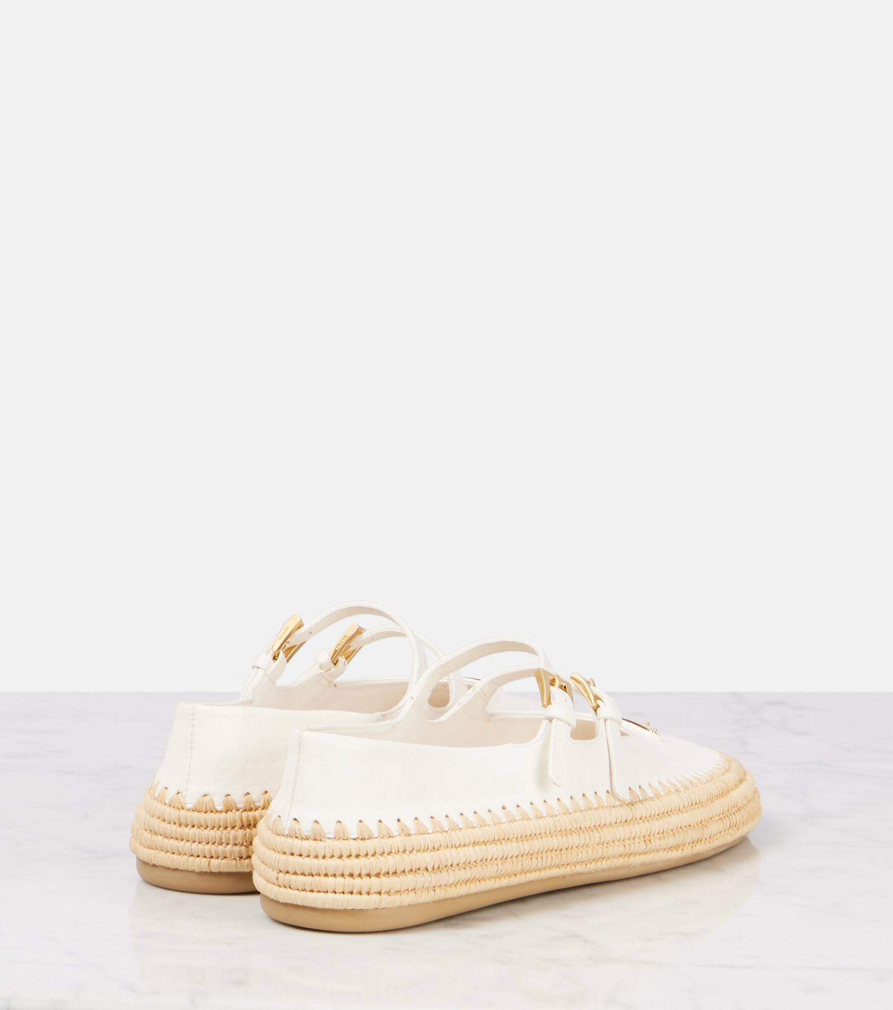 Leather Mary Jane flats - 2