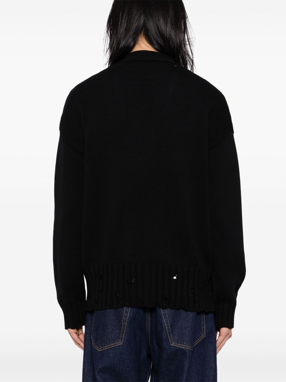 Dishevelled jumper - 4