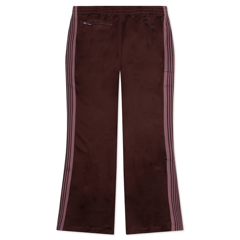 NEEDLES POLY SMOOTH BOOT CUT TRACK PANT - BROWN outlook