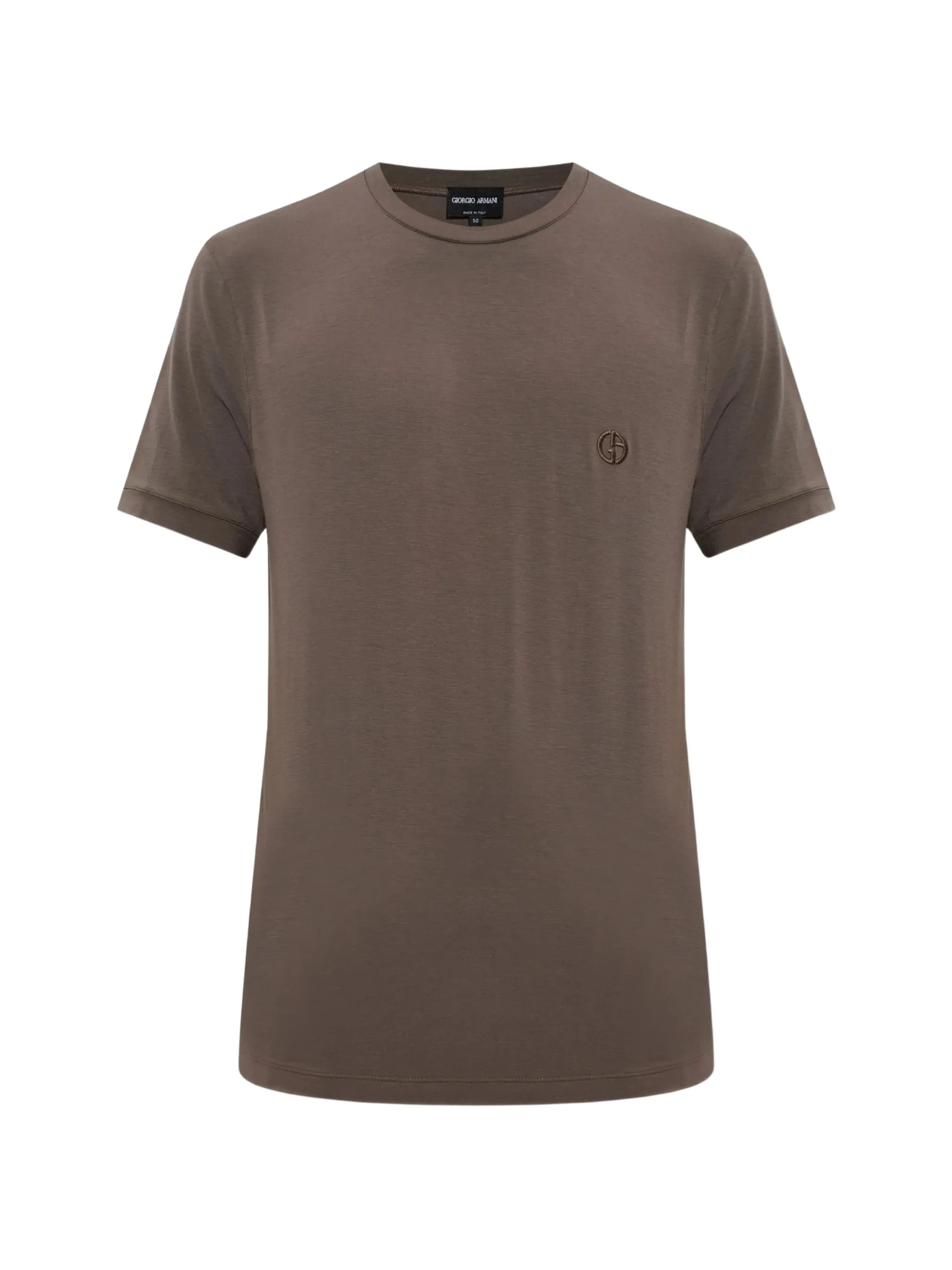 Embroidered-logo T-shirt - 1