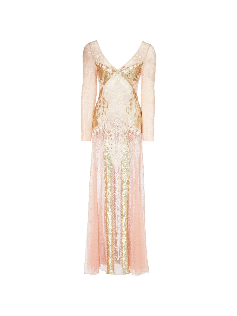 Gigi embroidered maxi dress - 1