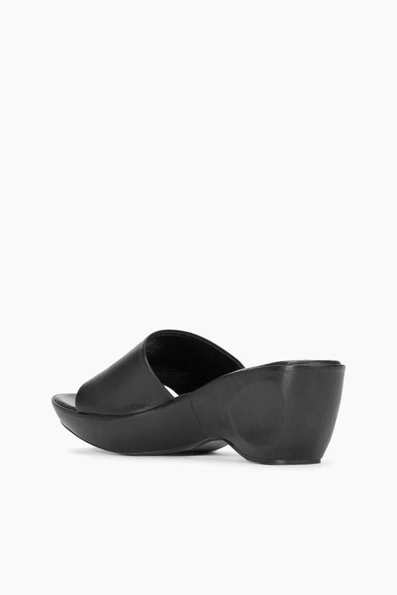 STAUD STAUD GINNY WEDGE BLACK outlook