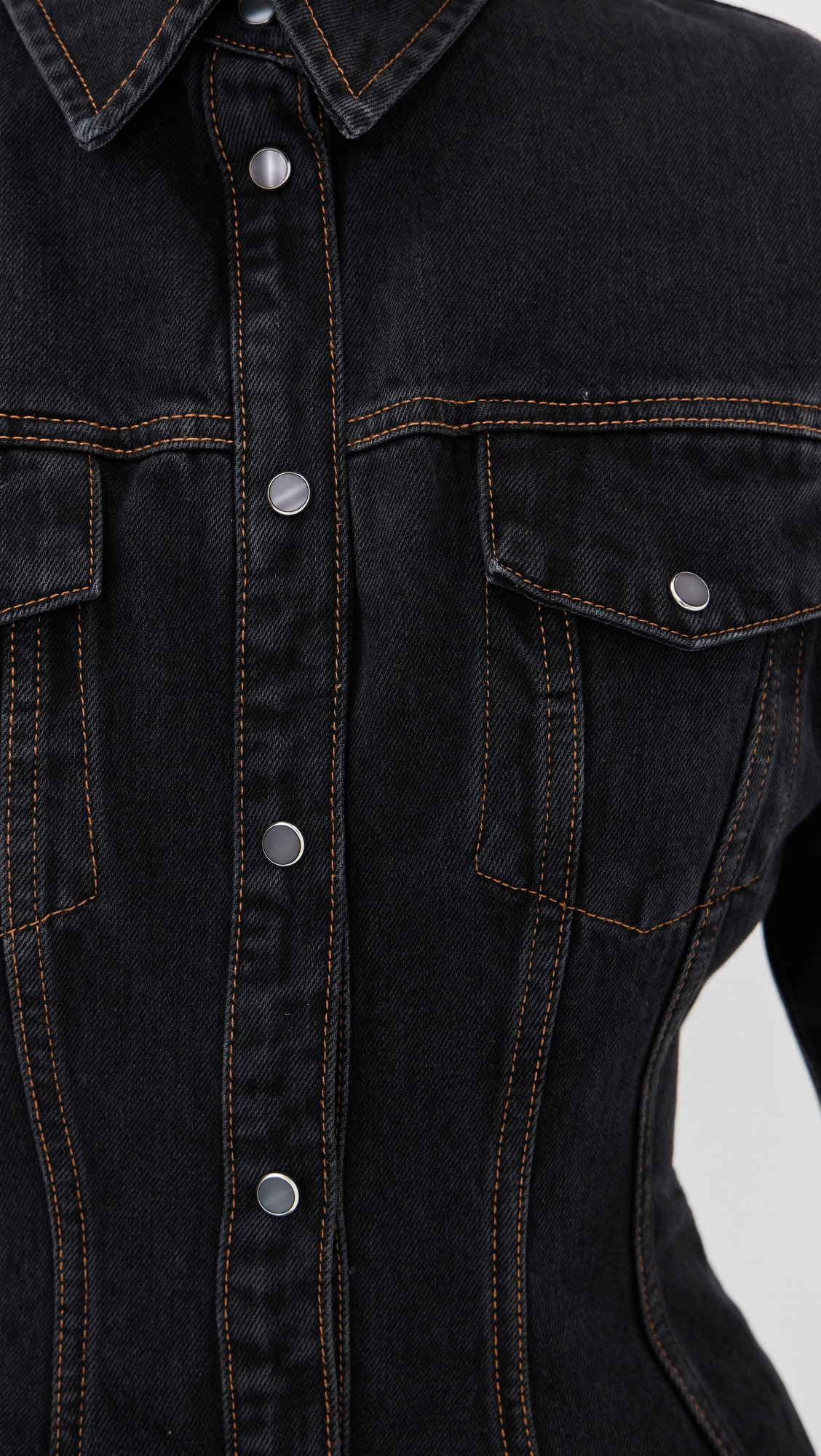 Denim Contour Jacket - 5