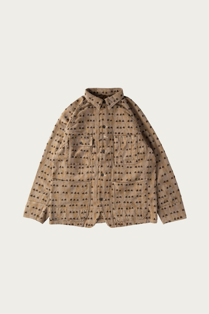 Cotton TUME-BASHOH CACTUS Coverall - Beige 1