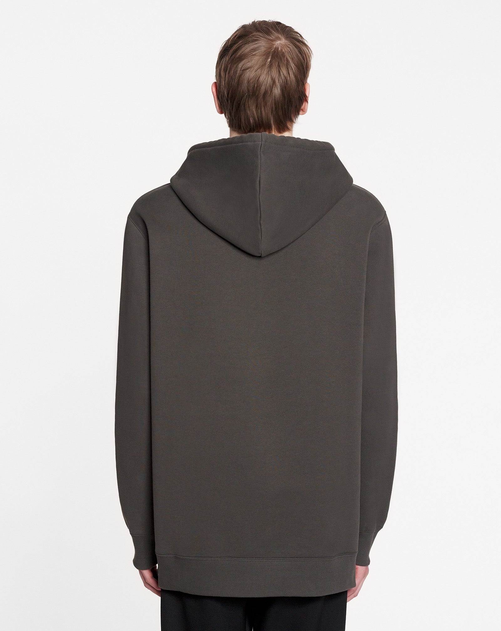 OVERSIZED LANVIN PARIS EMBROIDERED HOODIE - 4