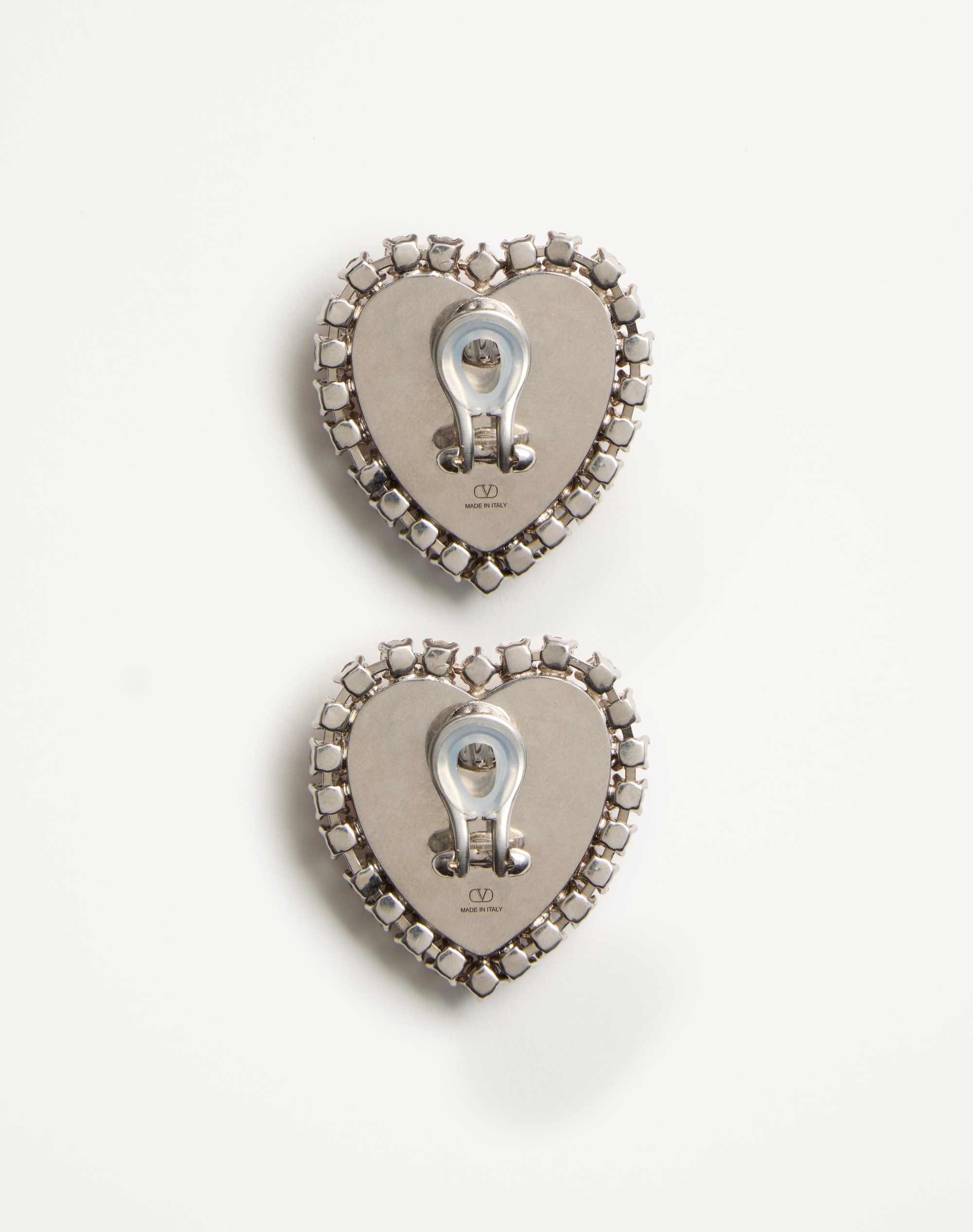 COEUR HYPERBOLE EARRINGS IN METAL, RESIN AND SWAROVSKI CRYSTALS ® - 5
