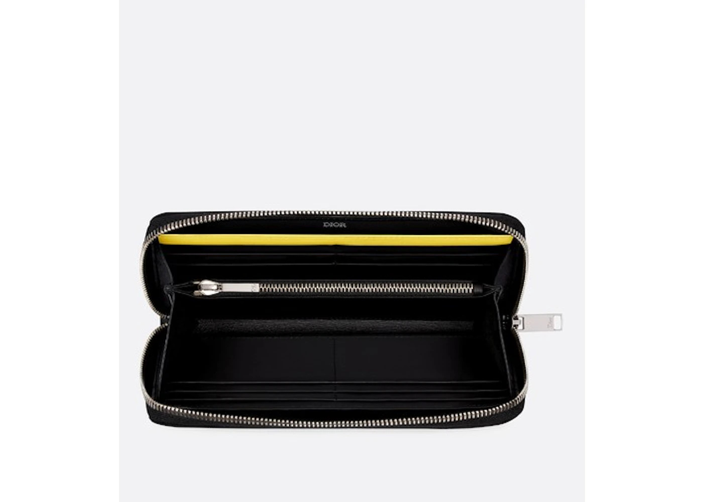 Dior x Kaws Wallet Yellow Bees Black - 3