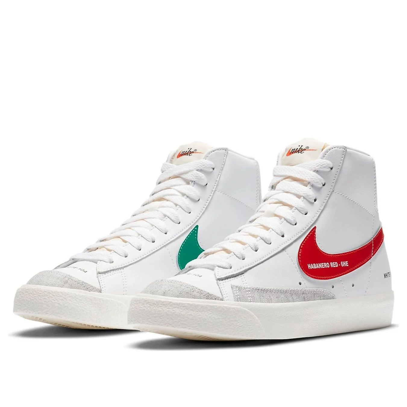 (WMNS) Nike Blazer Mid '77 'Color Code Pack - White' DA2142-146 - 1