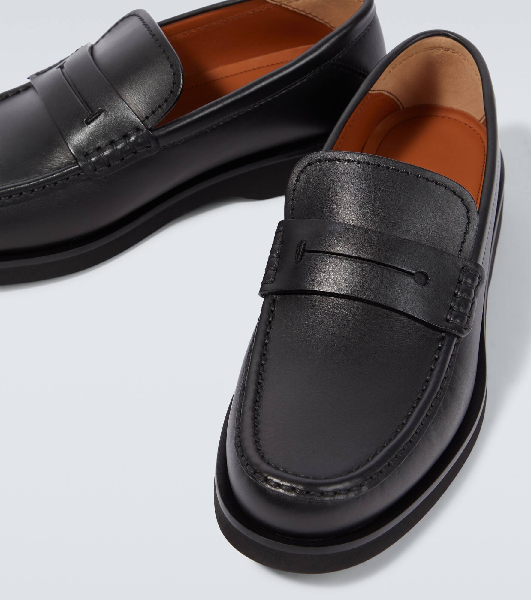 X-Lite leather loafers - 3