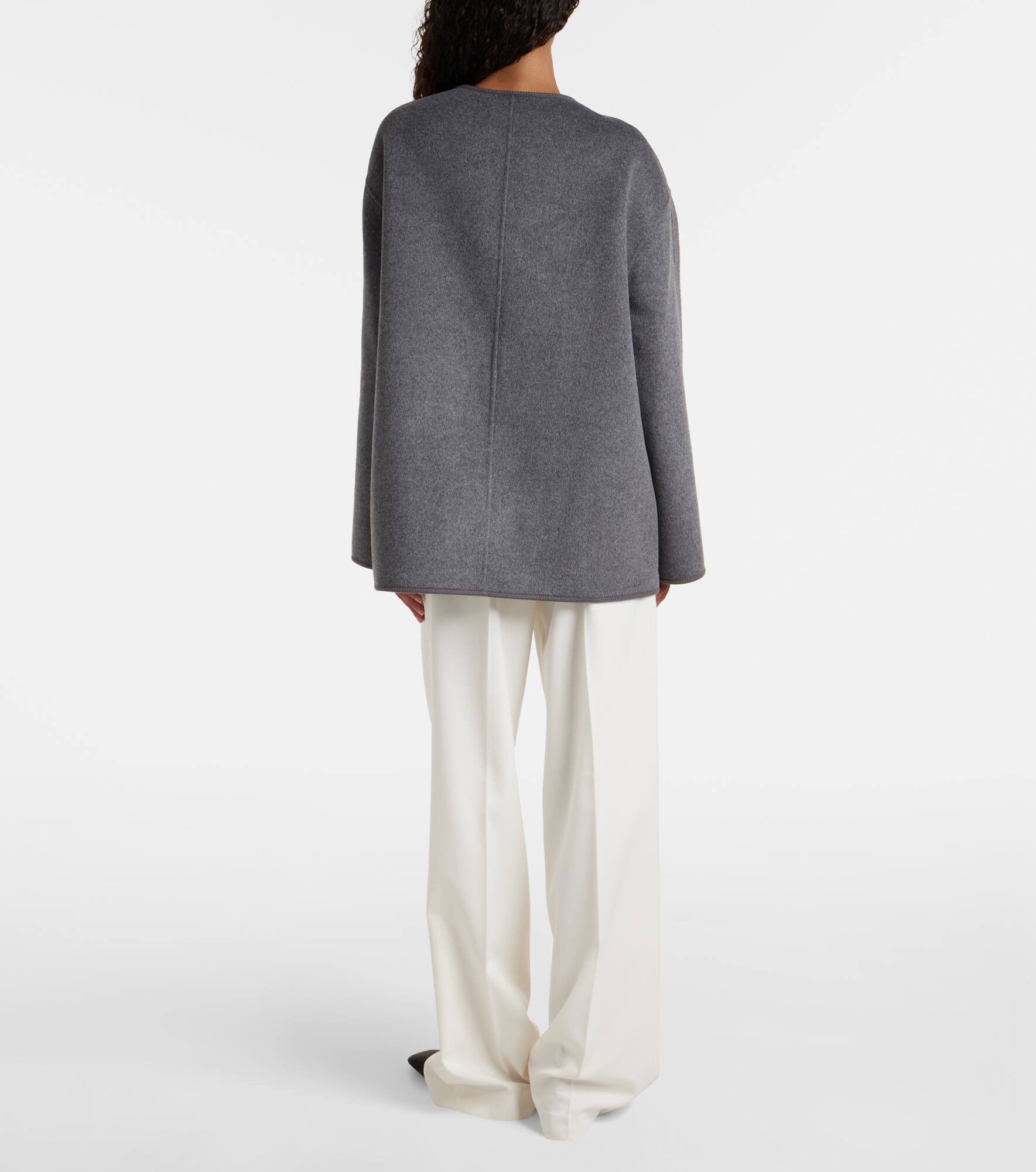 Wool and cashmere jacket - 3