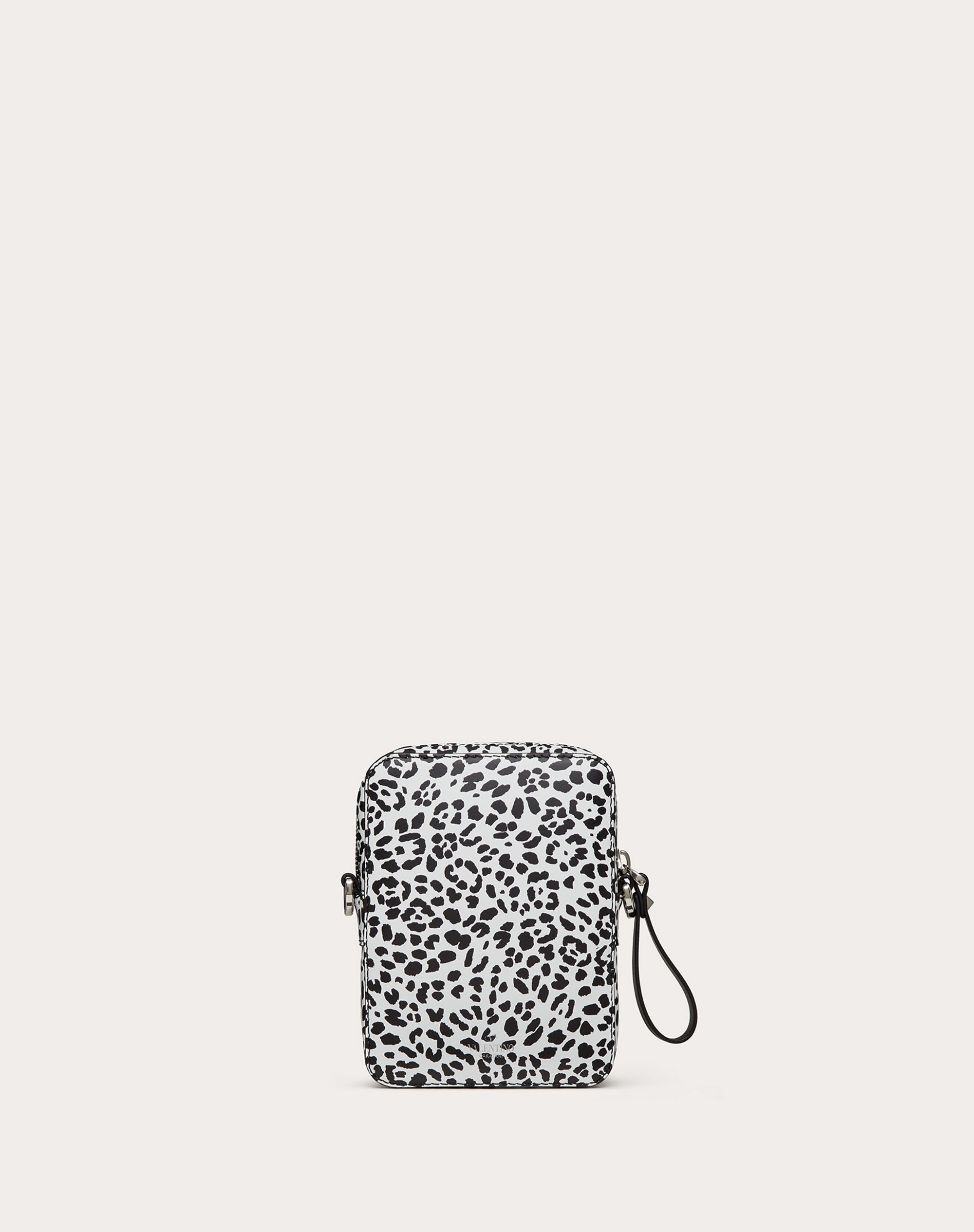 Small VLTN ANIMALIER shoulder bag in Leather - 3
