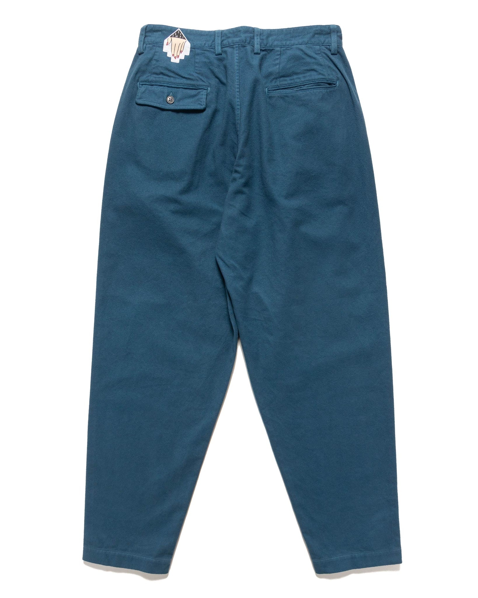 Overdye Two Tuck Pants Blue - 5