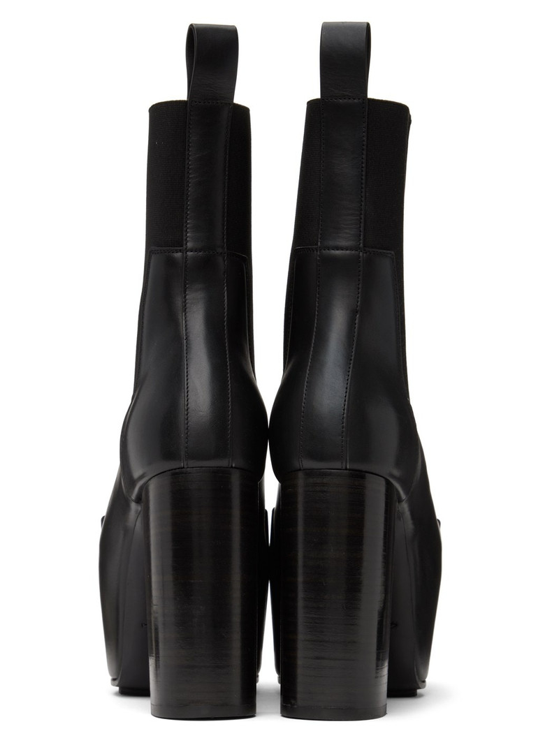 Black Grilled Chelsea Boots 2