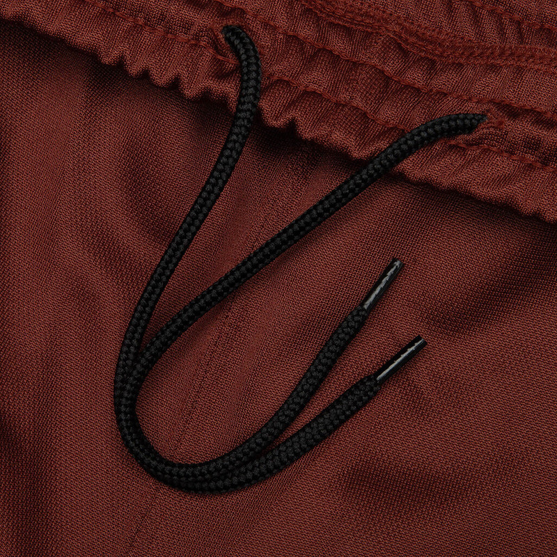 POLY SMOOTH BOOT-CUT TRACK PANT - RUST 3
