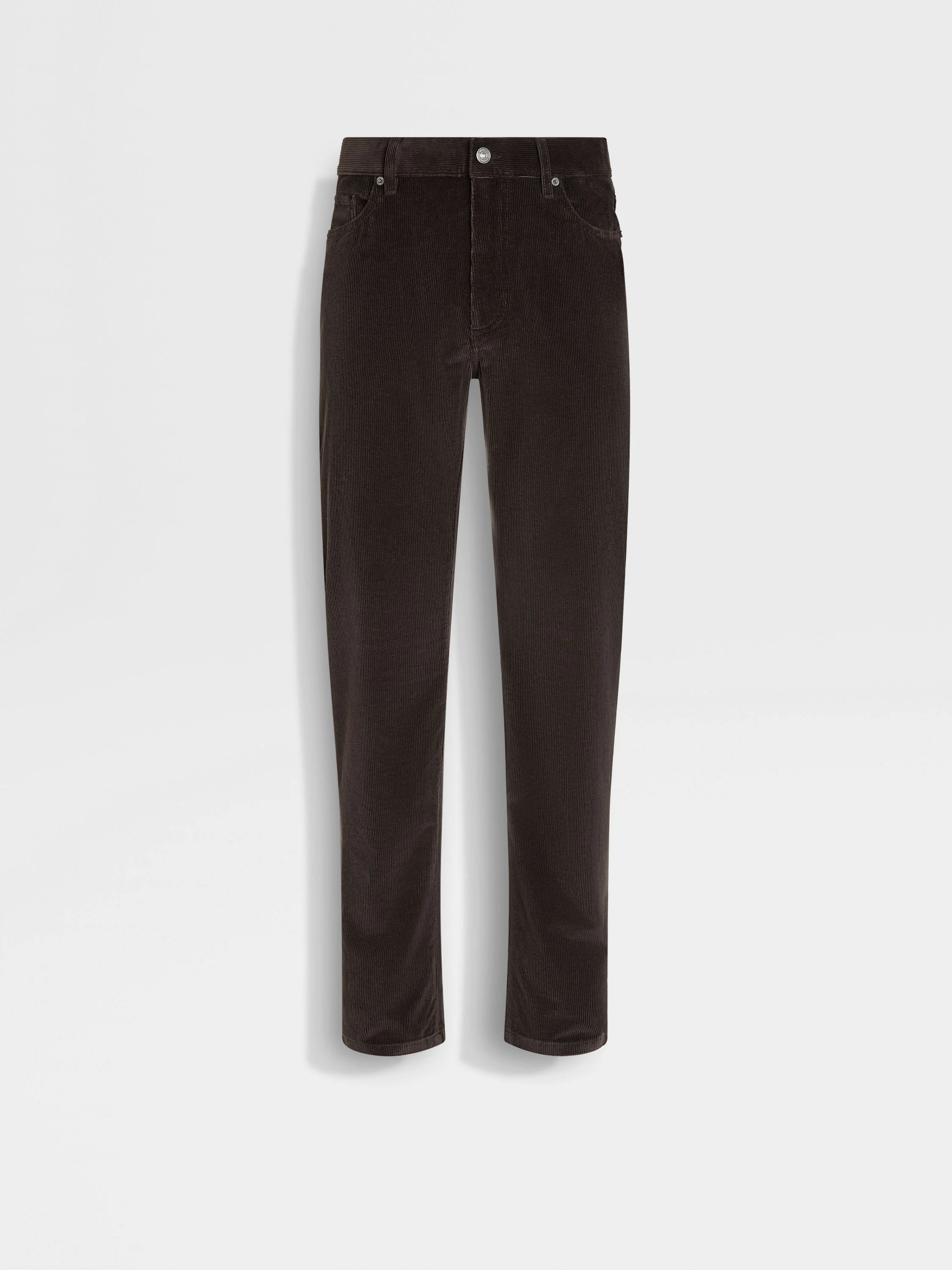 DARK BROWN CASHCO ROCCIA JEANS - 1