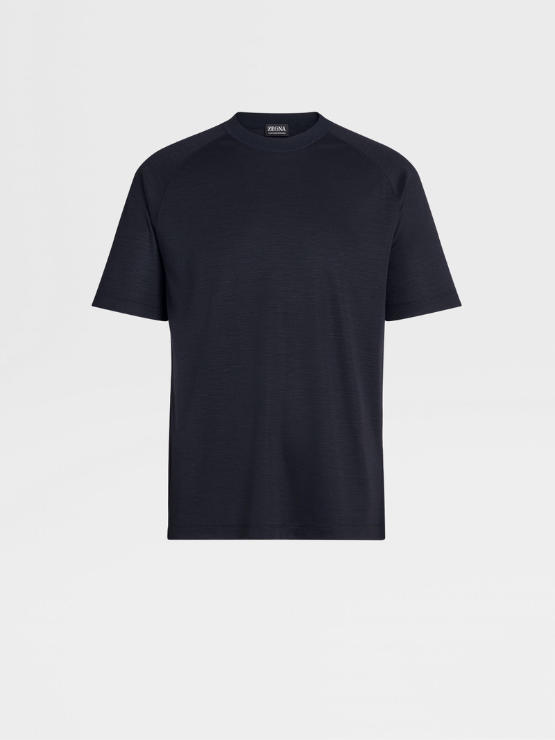 NAVY BLUE HIGH PERFORMANCE™ WOOL T-SHIRT - 1