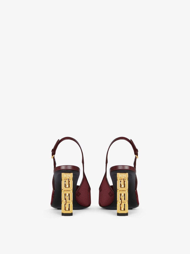 G CUBE SLINGBACKS IN 4G MESH 6