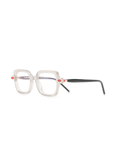 Kuboraum square-frame glasses outlook