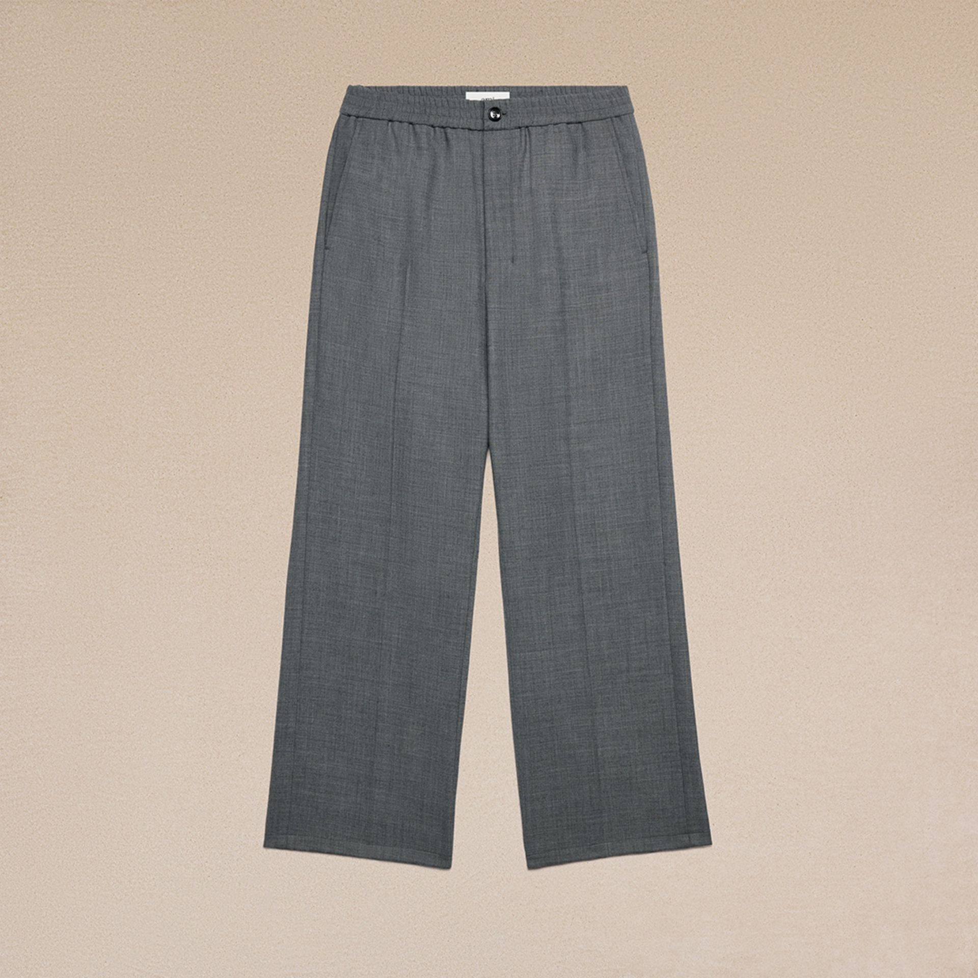 Elasticated Waist Straight Fit Trousers - 2