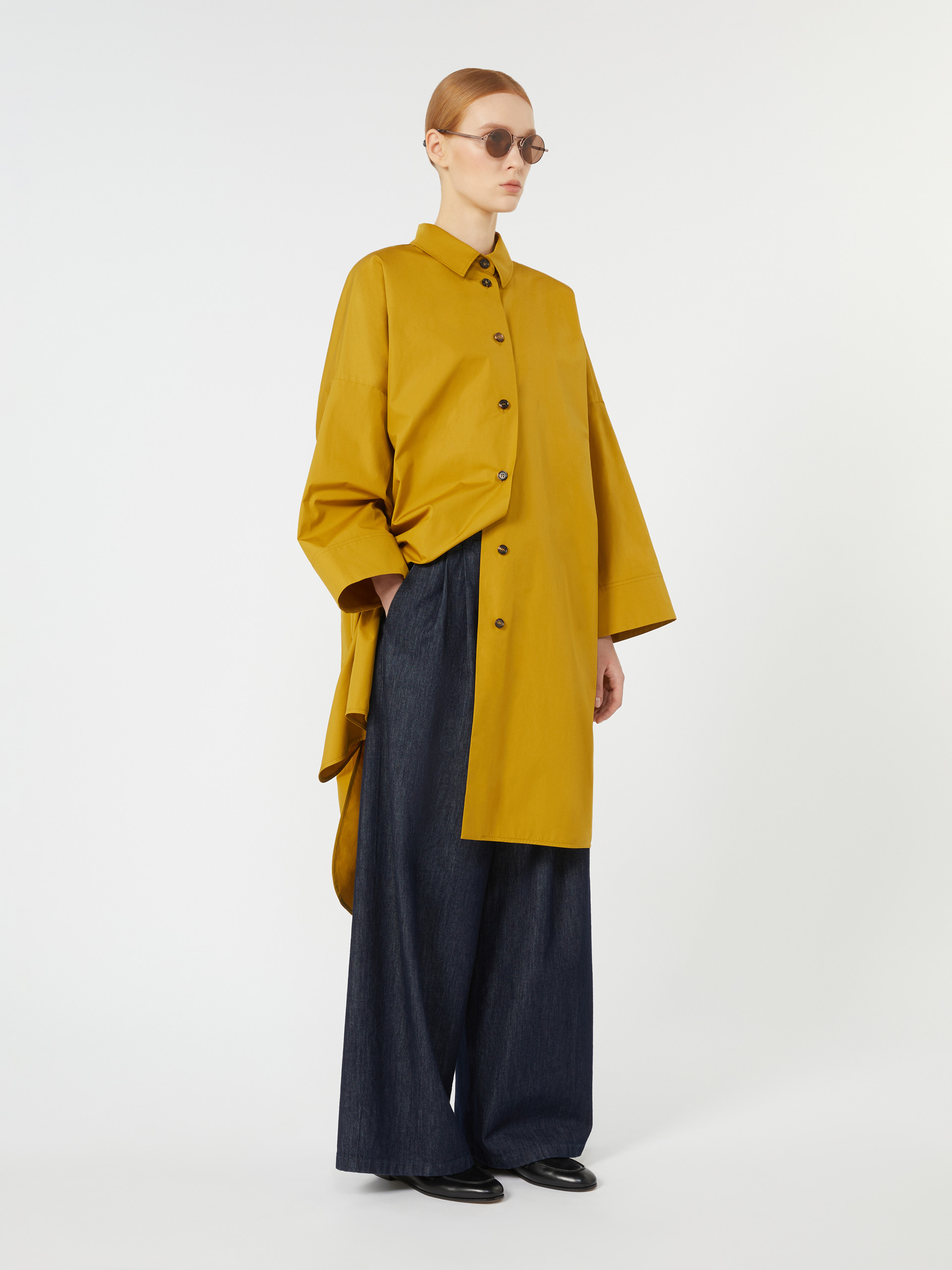 VERONICA Cotton poplin shirt dress - 2