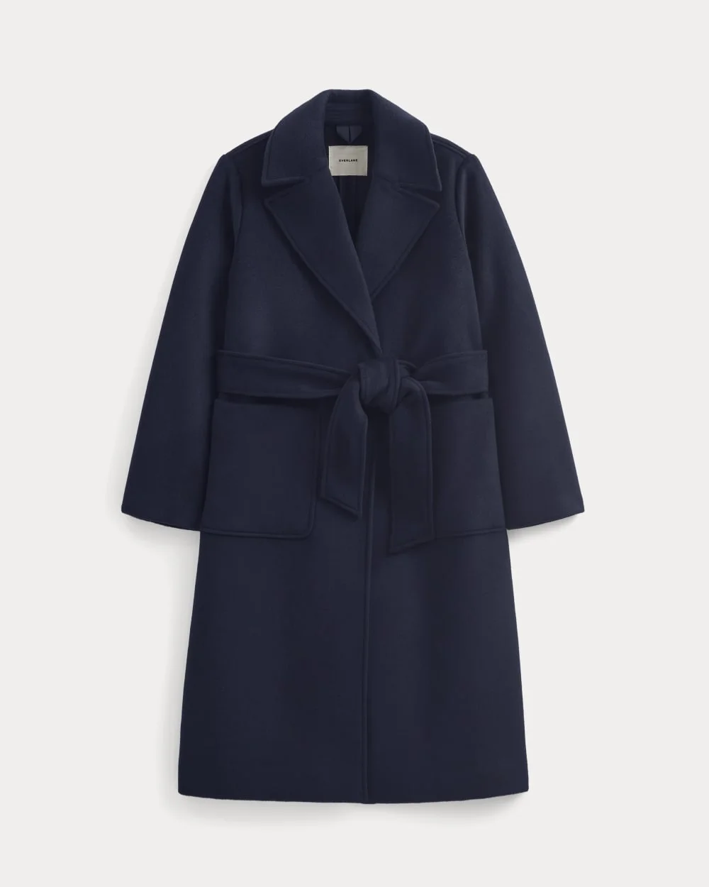 REWOOL BELTED BLANKET COAT - 1