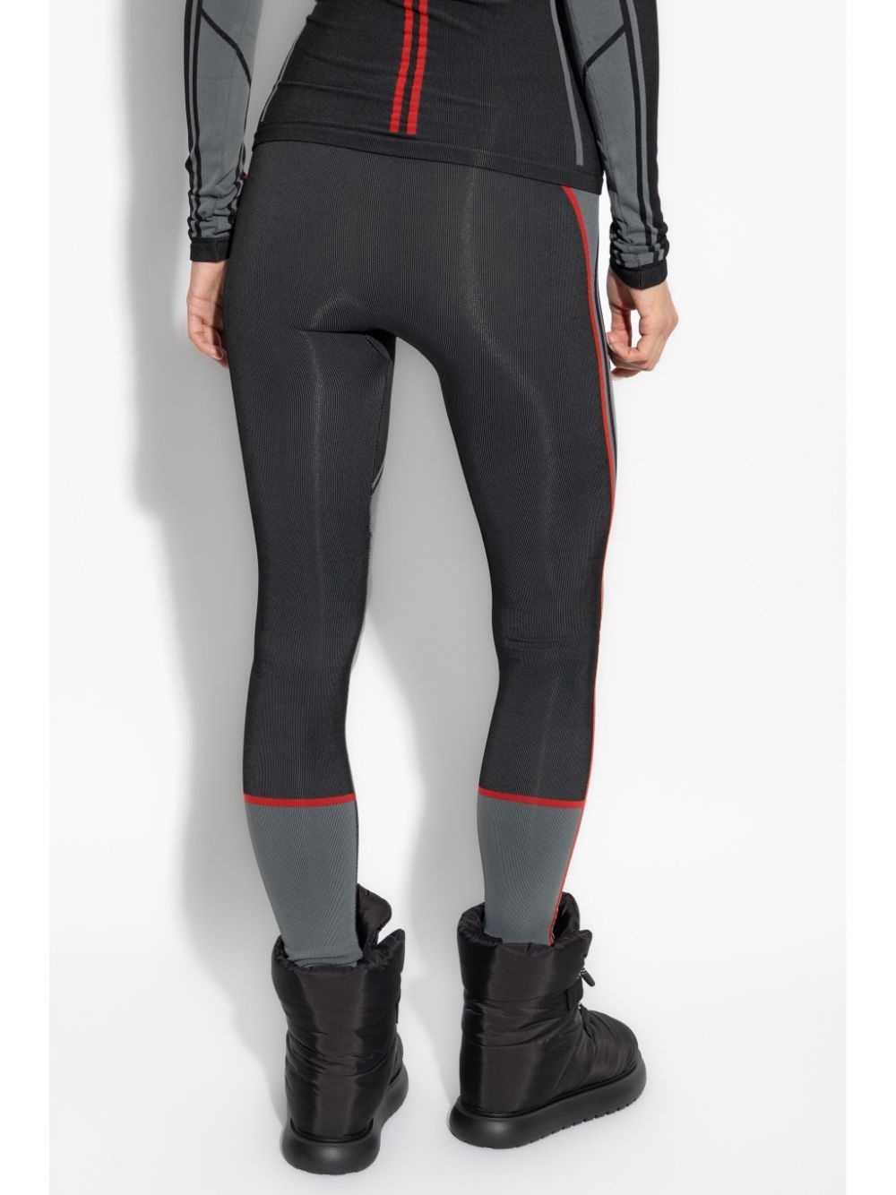 stretch-design leggings - 4