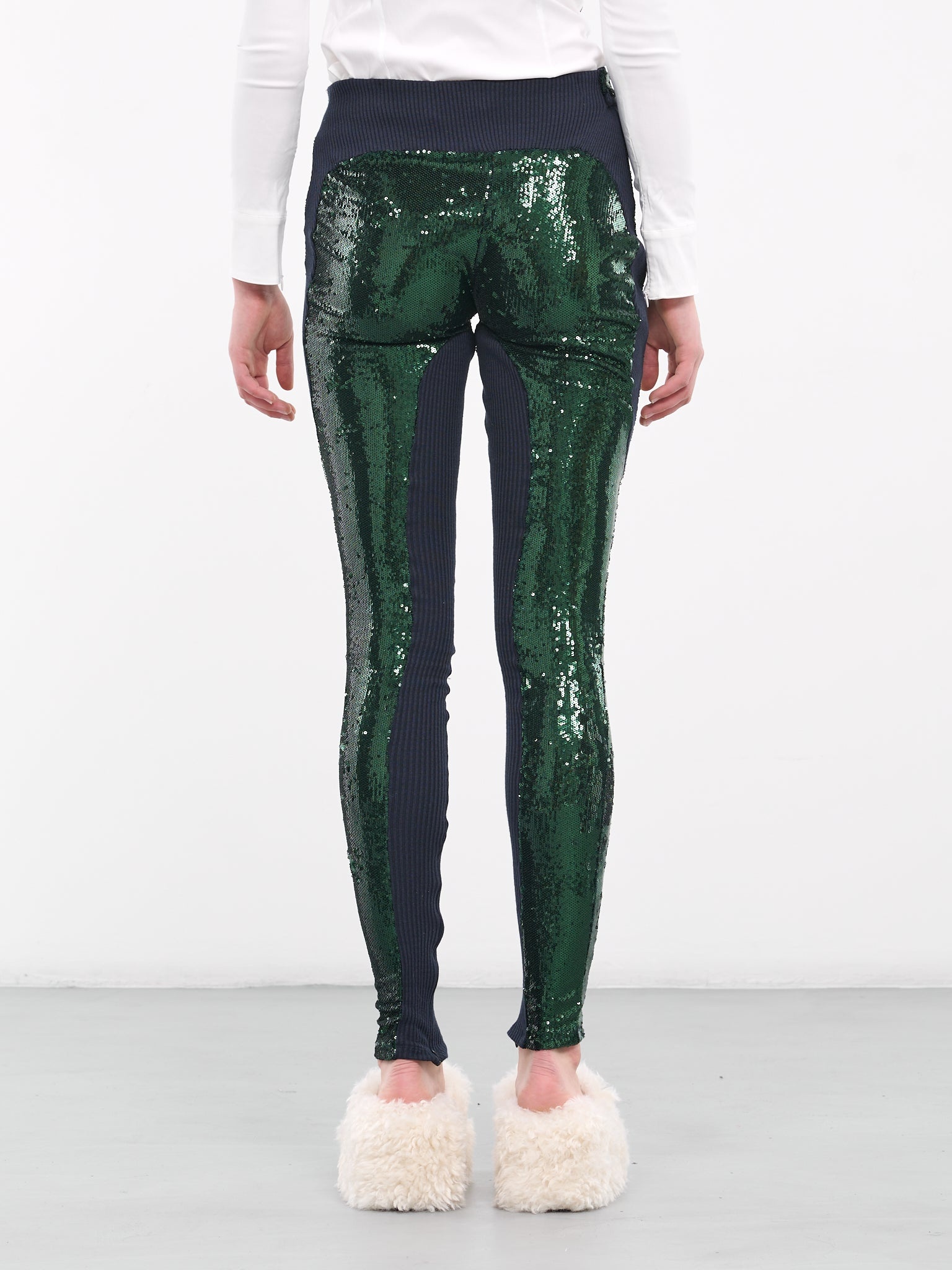 Sequin Knit Leggings - 3