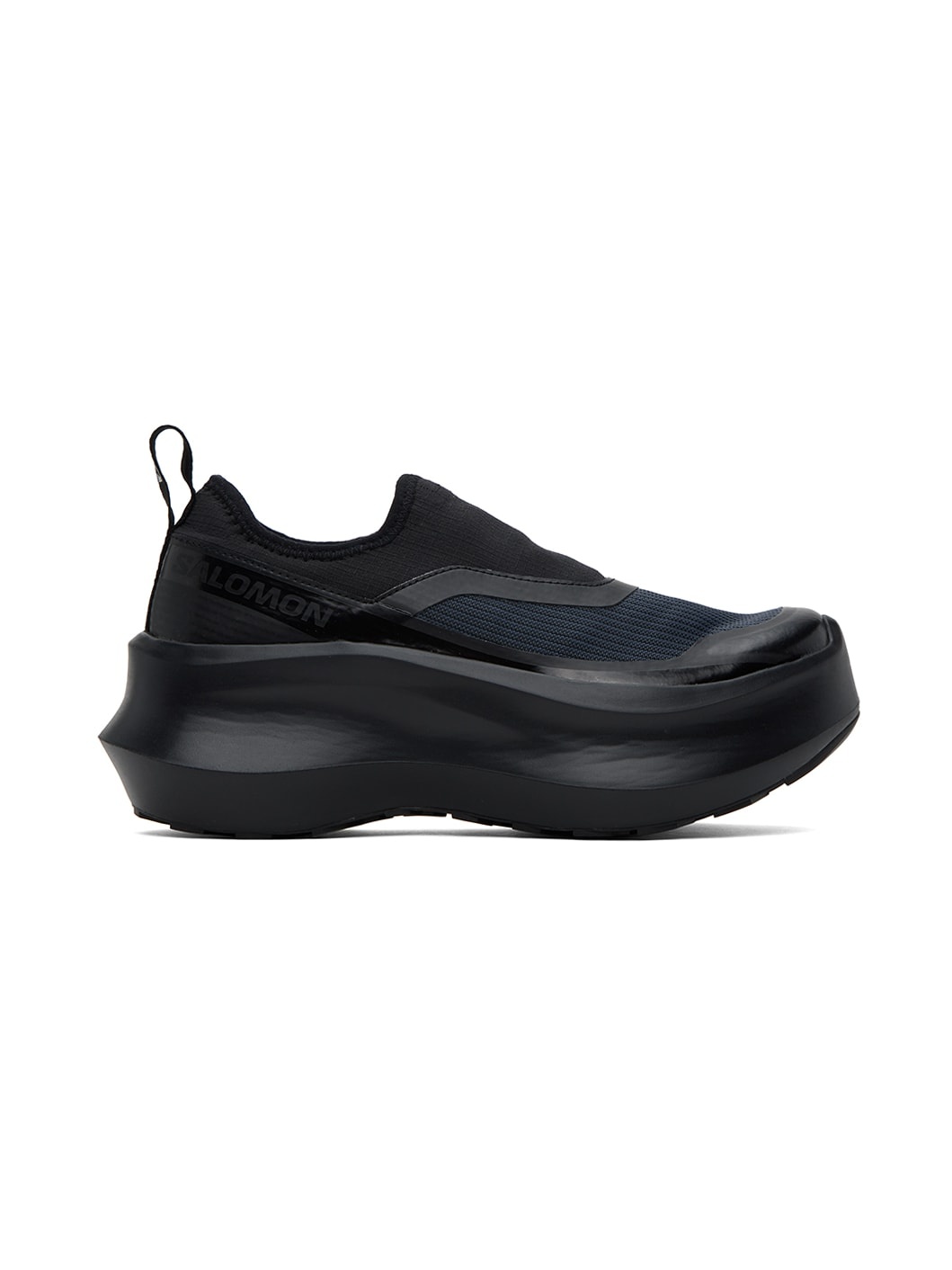 Black Salomon Edition Slip On Platform Sneakers - 1