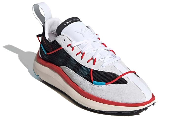 adidas Y-3 Shiku Run 'White Red Cyan' FX1414 - 3