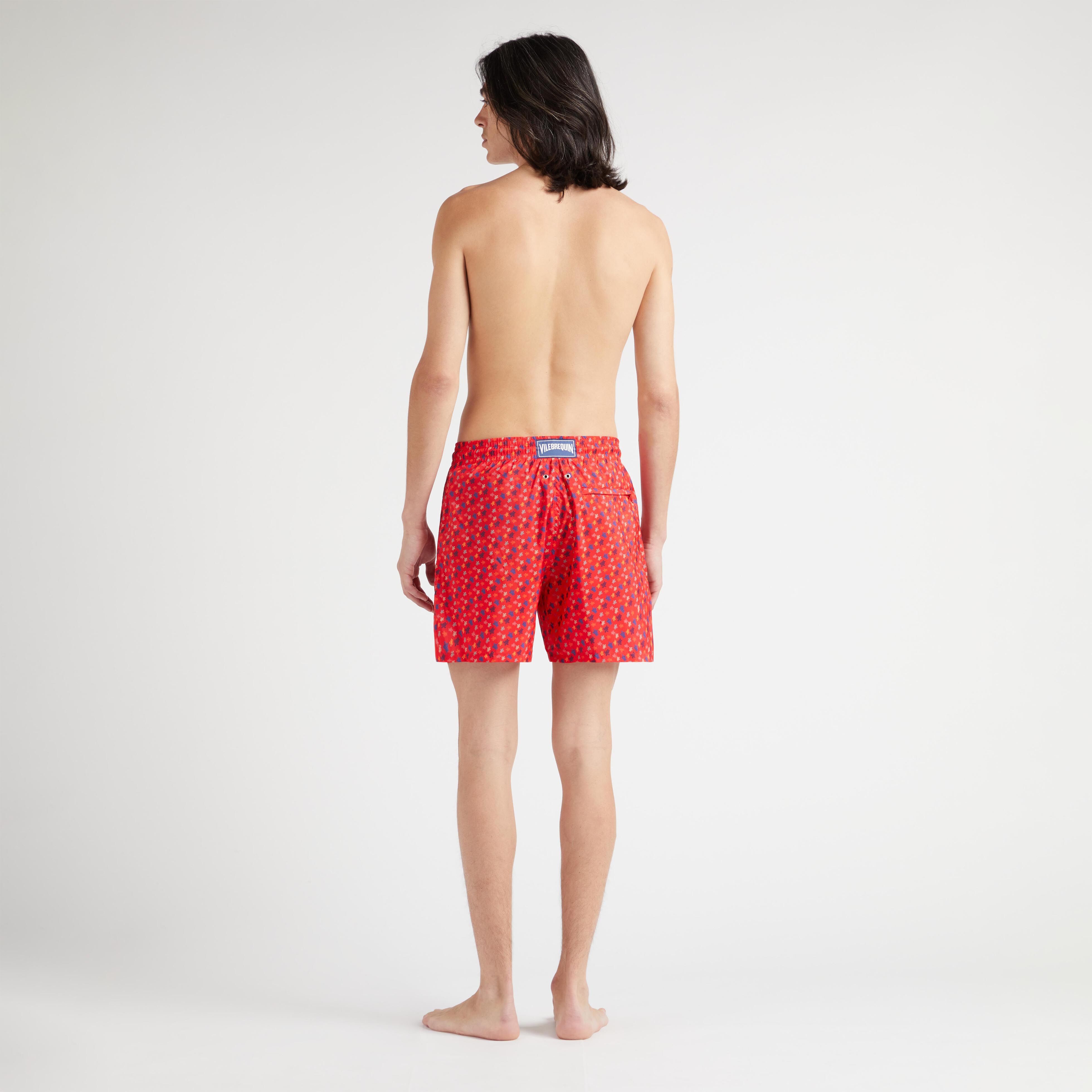 Men Ultra-Light and Packable Swim Trunks Micro Ronde Des Tortues Rainbow - 4