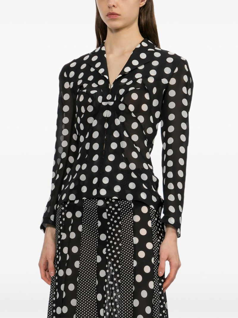 polka dot blouse 3