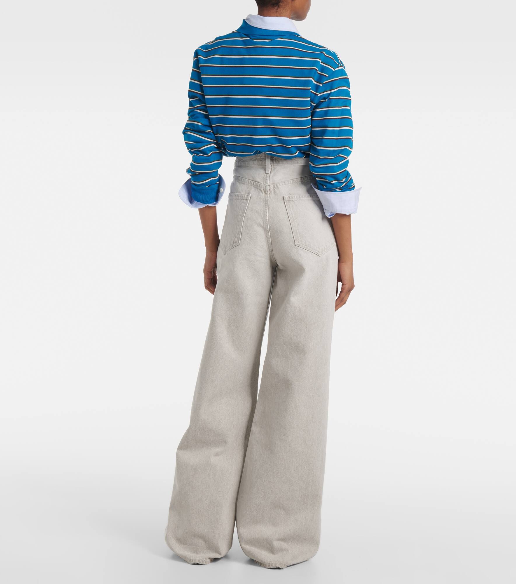 Dame high-rise flared jeans - 3