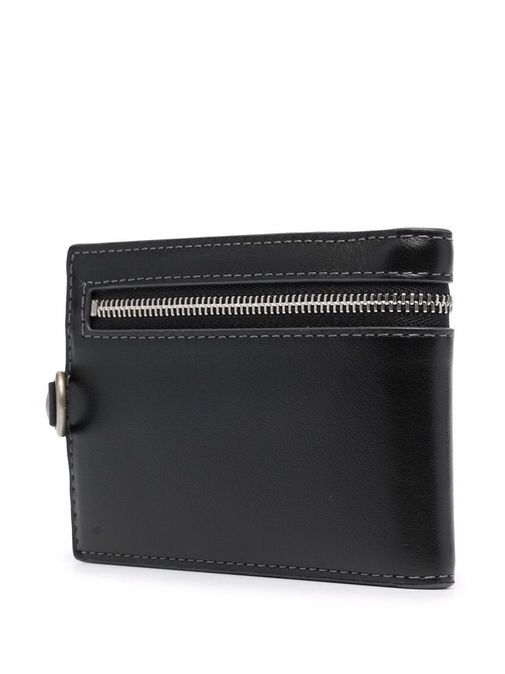 logo-plaque neck wallet - 3