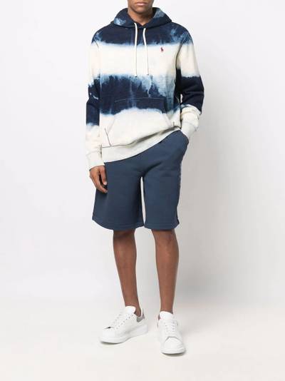 Missoni embroidered-logo track cotton shorts outlook